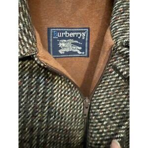 Burberrys Mens Wool Coat Larger Size Excellent Condition Vintage Tweed